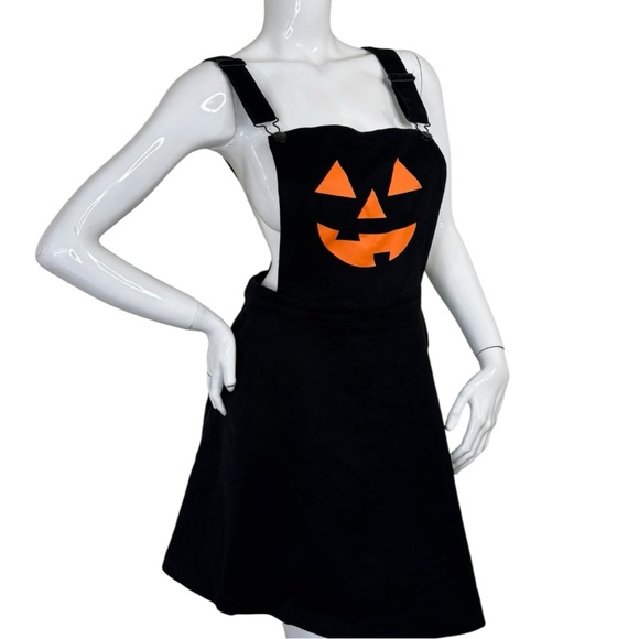 ModClothxBlack Friday Collab Pumpkin Jumper Dress 
Halloween xl jackOlantern NWT - Picture 12 of 15